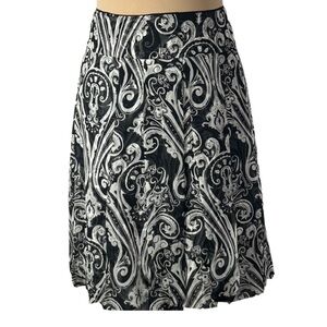 NWT White House Black Market Silk Bubble Hem Skirt  12